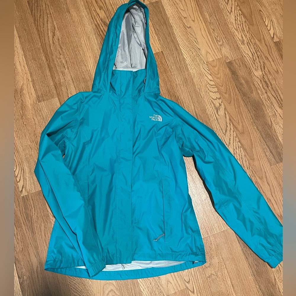 North Face Hyvent Shell Jacket Rn 61661 - Womens Teal